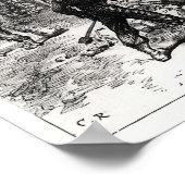 Poster La Commune de Paris : une barricade à Issy (Coin)