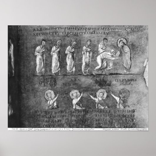 Poster La communion de six apôtres (Devant)