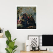 Poster La Communion de Ste Rose de Viterbe (La Vierge) (Bureau à domicile)