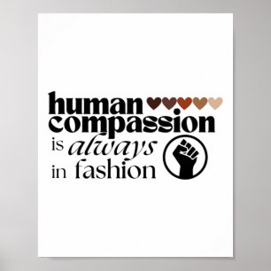 Poster La Compion Humaine Est Toujours En Mode Black Live