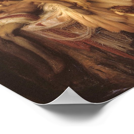 Poster La complainte D'Icarus Par Herbert James Draper (Coin)