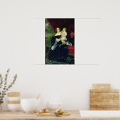 Poster La comtesse Olga Ivanovna Orlov avec sa fille (Cuisine)
