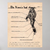 Poster La conception perdue de DaVinci (Devant)