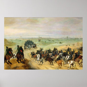 Poster La confrontation, 1600