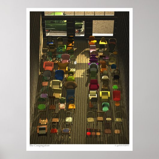 Poster La Congrégation (Devant)