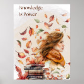 Poster La connaissance de l'aquarelle est source de puiss (Devant)