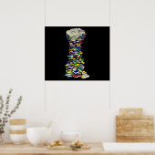 Poster La connaissance est le pouvoir (Cuisine)