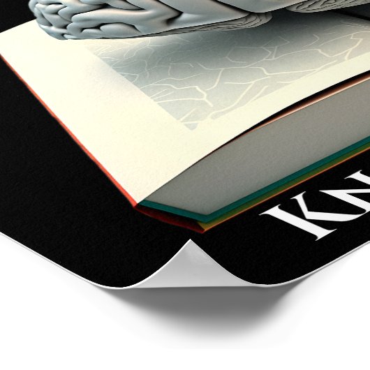 Poster La connaissance est Power - Silver Edition (Coin)