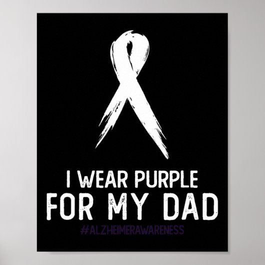 Poster La conscience de Heimerheimer Je porte le violet p (Devant)