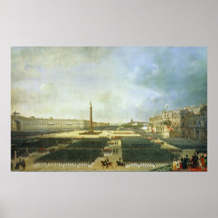 Poster La consécration de la colonne Alexandre