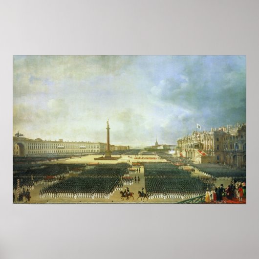 Poster La consécration de la colonne Alexandre (Devant)