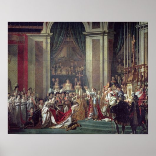 Poster La consécration de l'empereur Napoléon (Devant)