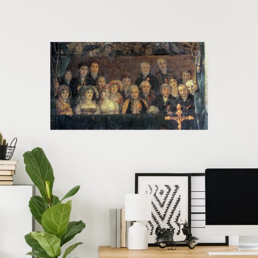 Poster La consécration de l'empereur Napoléon (Bureau à domicile)