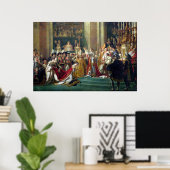 Poster La consécration de Napoléon et celle de Joséphine (Bureau à domicile)