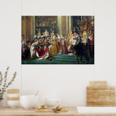 Poster La consécration de Napoléon et celle de Joséphine (Cuisine)