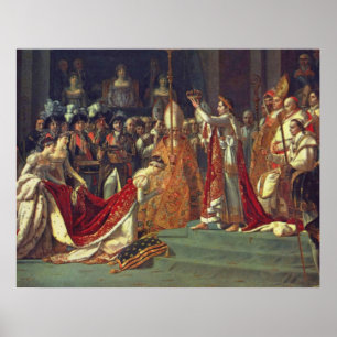 Poster La consécration du napoléon l d'empereur