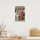 Poster La consécration d'un évêque de l'école de Valence (Cuisine)