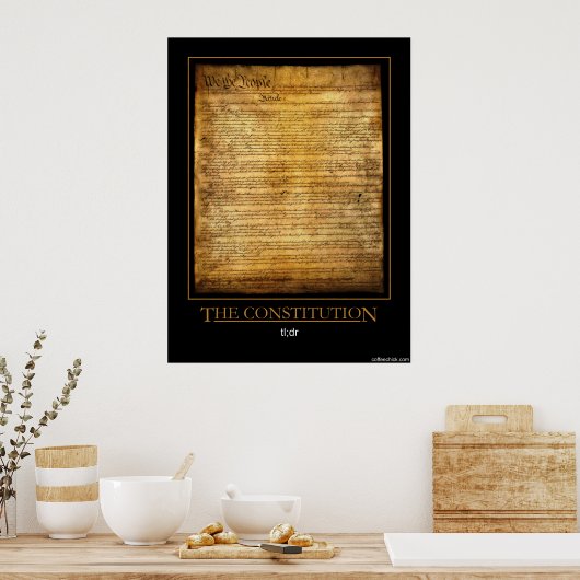 Poster La Constitution (Cuisine)