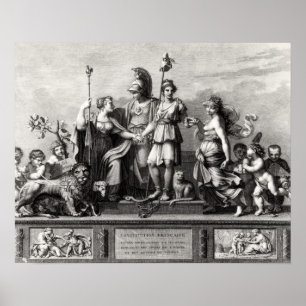 Poster La Constitution française