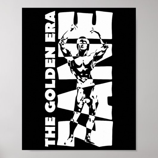 Poster La construction du corps Zane à l'époque d'or (Devant)