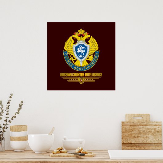 Poster La contre-intelligence russe (Cuisine)
