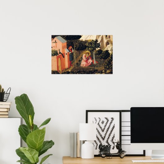 Poster La conversion de Saint Augustin (Bureau à domicile)