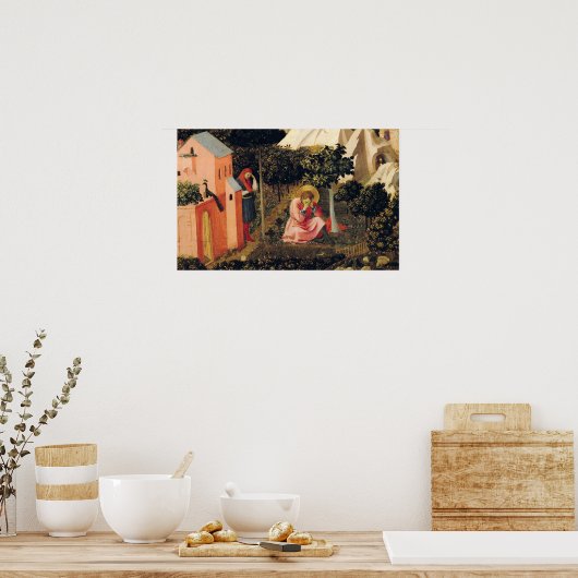 Poster La conversion de Saint Augustin (Cuisine)