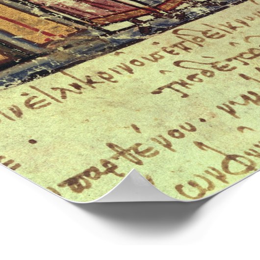 Poster La conversion d'Olga (Coin)