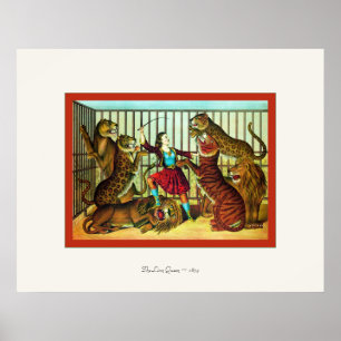 Poster La copie vintage de beaux-arts de ~ de la reine