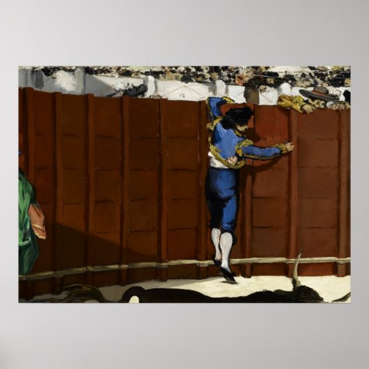 Poster La corrida, 1864 par Edouard Manet (Devant)