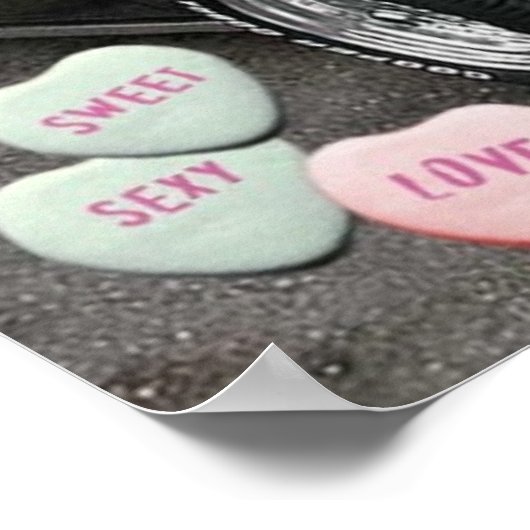 Poster La Corvette de la Saint Valentin (Coin)