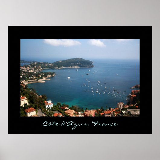 Poster La Côte d'Azur (Devant)