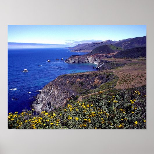 Poster La côte de Big Sur (Devant)