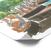 Poster La côte de Kailua-Kona (Coin)