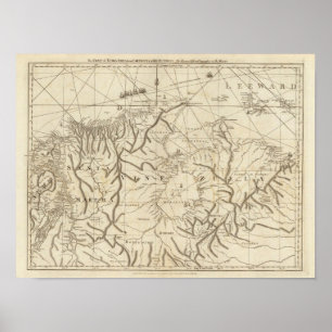 Poster La côte de Tierra Firma de Carthagène