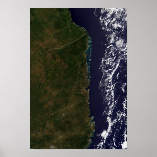 Poster La côte du Mozambique (Devant)