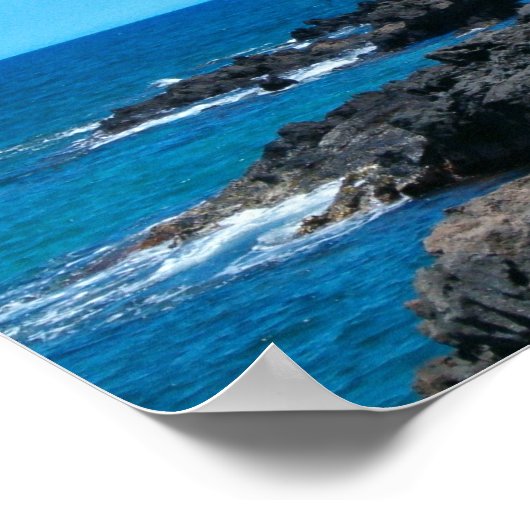 Poster La côte hawaïenne (Coin)