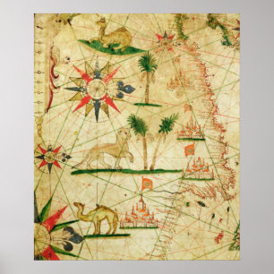 Poster La Côte Nord de l'Afrique