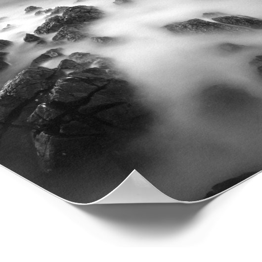 Poster La côte rocheuse spectaculaire (Coin)