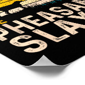 Poster La couche de faisan - Chasse de faisan Chasse d'oi (Coin)