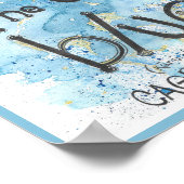 Poster La couleur bleue (Coin)