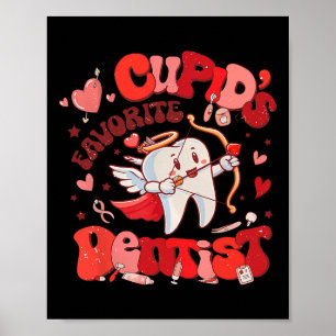 Poster La coupe dentaire préférée de Tooth Cupid équipe d