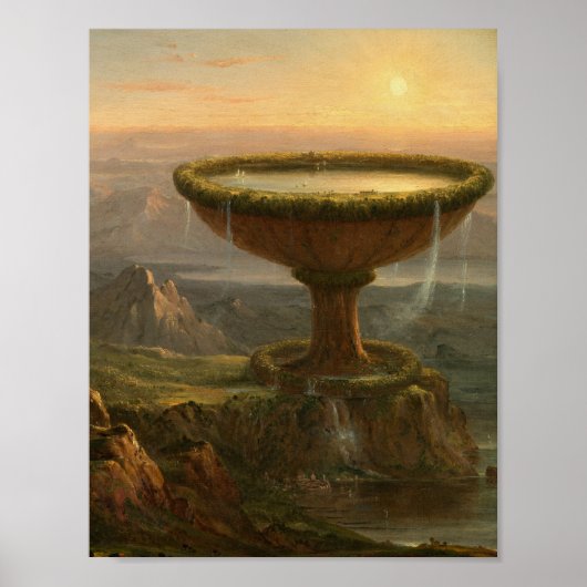 Poster La Coupe du Titan (1833) - Thomas Cole (Devant)