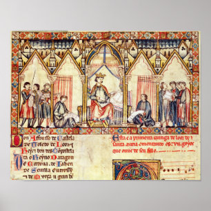 Poster La cour d'Alfonso X 'le Wise