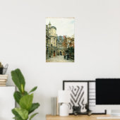 Poster La cour du Musée de Cluny, c.1878-80 (Bureau à domicile)