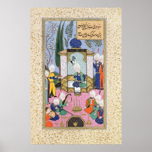 Poster La Cour du Sultan (Devant)