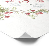 Poster La couronne d'hiver - Laisser neiger (Coin)