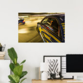 Poster La course de Subaru dans un parking souterrain (Bureau à domicile)