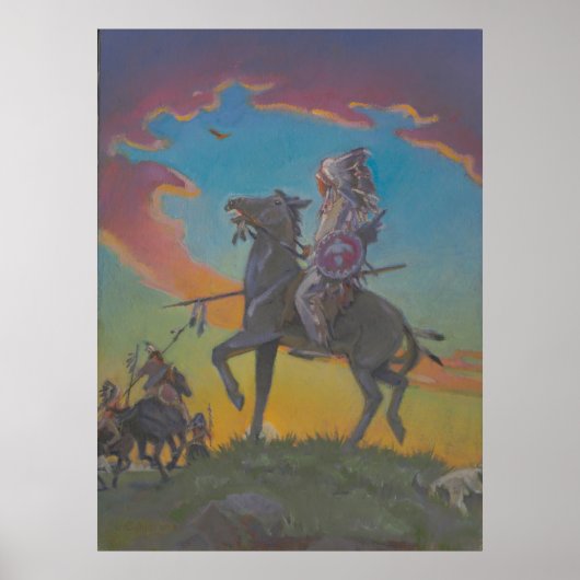 Poster La course en voie de disparition - L'art historiqu (Devant)