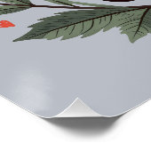 Poster La Couture Est Ma Belle Typographie Florale (Coin)